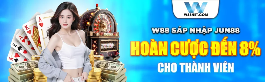 banner hoàn trả cược cho thành viên nhà cái w88