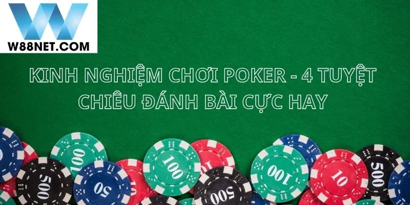 kinh nghiệm chơi poker